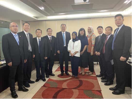 Wang Yuefei and his delegation met with Farah, Vice Chairman of the Investment Coordination Commission of Indonesia